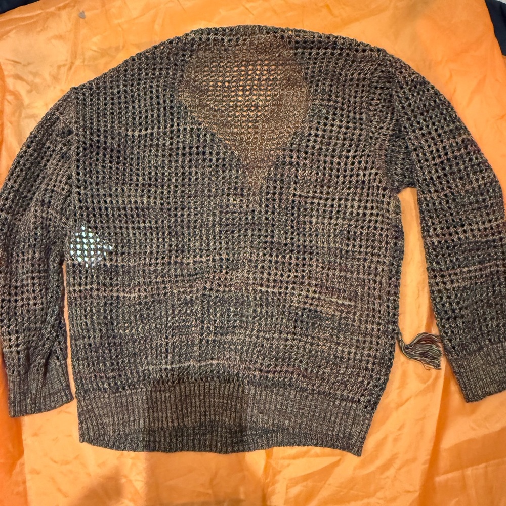 Multicolor Knit Sweater - Picture 3 of 4